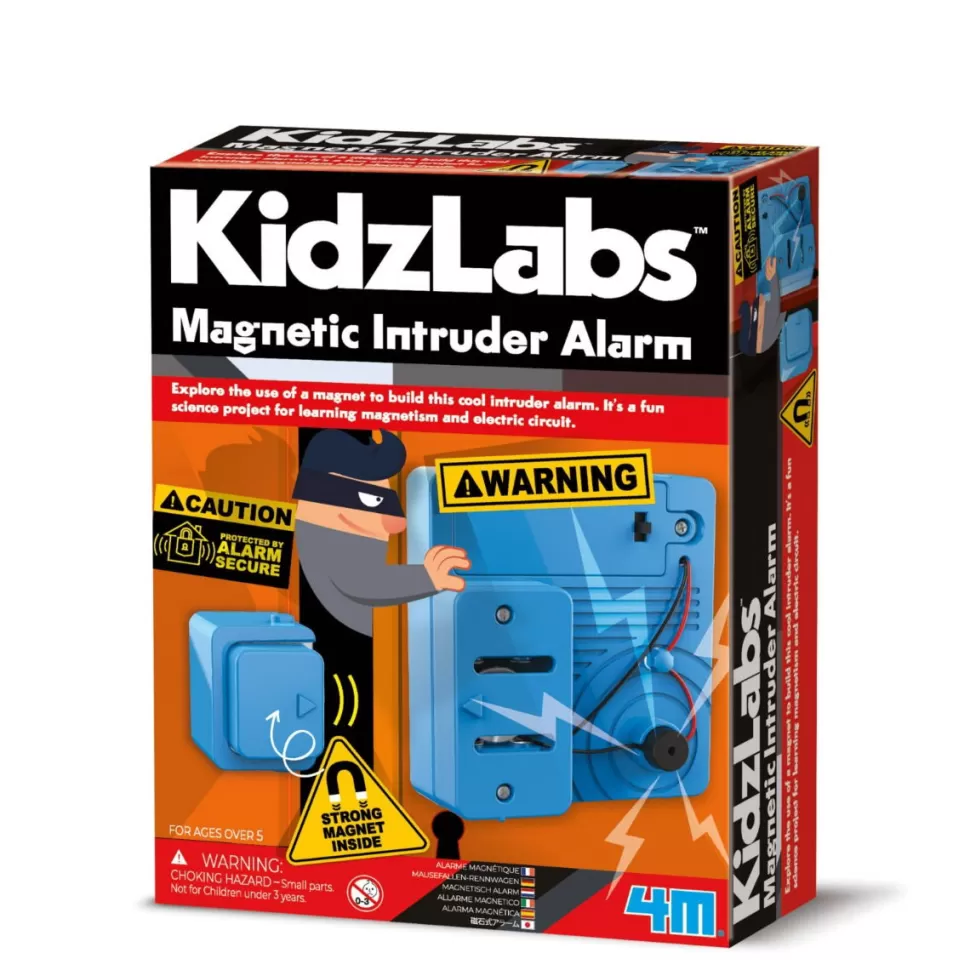 4M Constructiespeelgoed^ Kidzlabs - Magnetisch Inbraakalarm