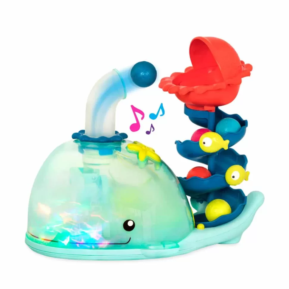 B. Toys Peuterspeelgoed^Activiteiten Walvis Met Licht En Geluid