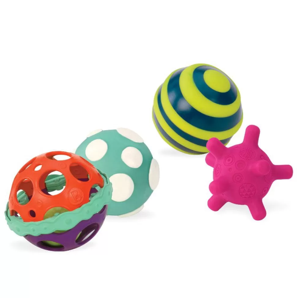 B. Toys Ballen^Activiteitenbal - Ball-A-Balloons - 4 Stk