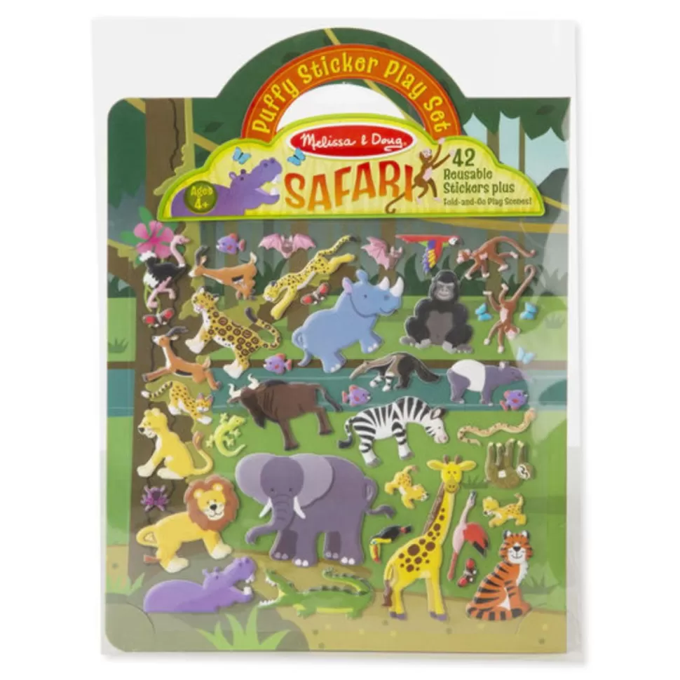 Melissa and Doug Tekenen & Verven^Activiteitenboekmet Stickers - Safari