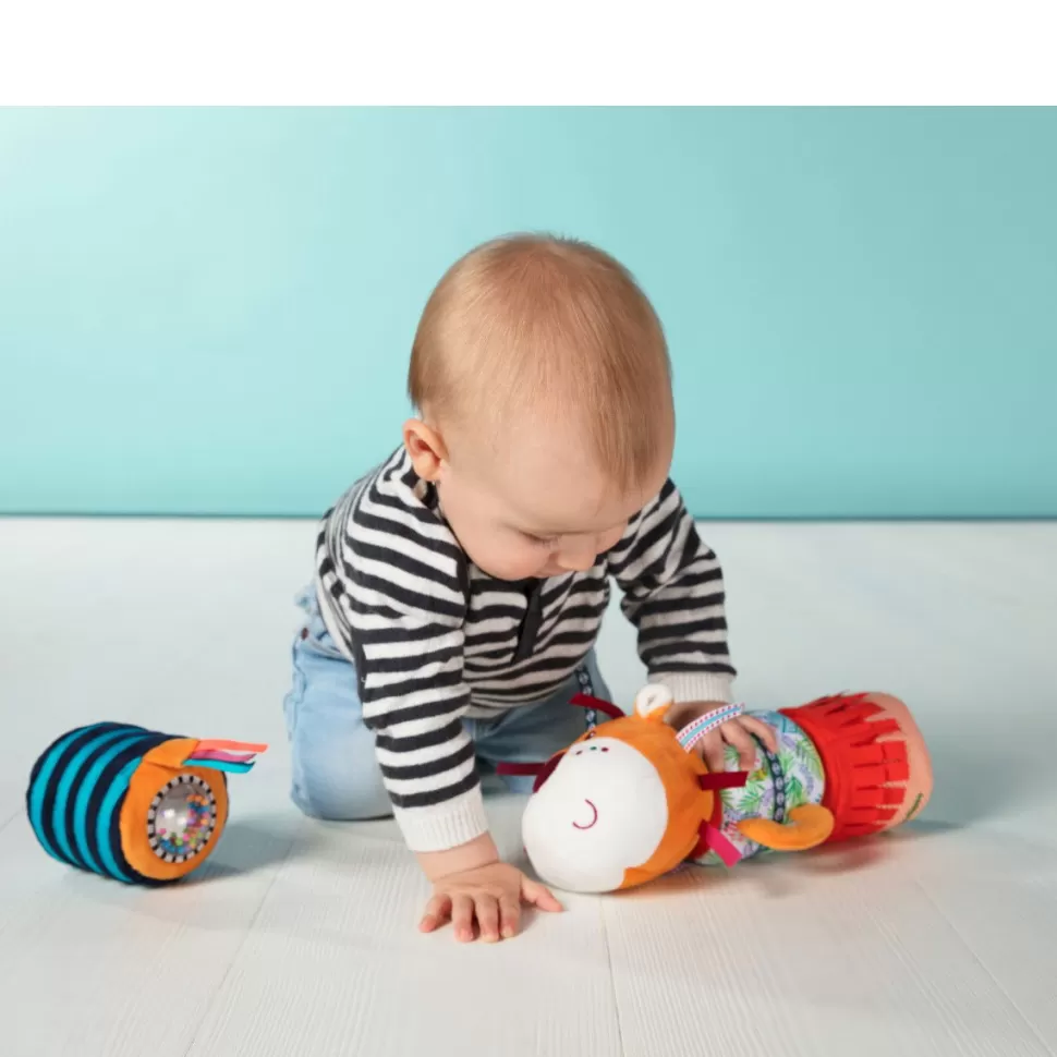 Lilliputiens Babyspeelgoed^Activiteitendier - Leeuw Jack - 4 Delen