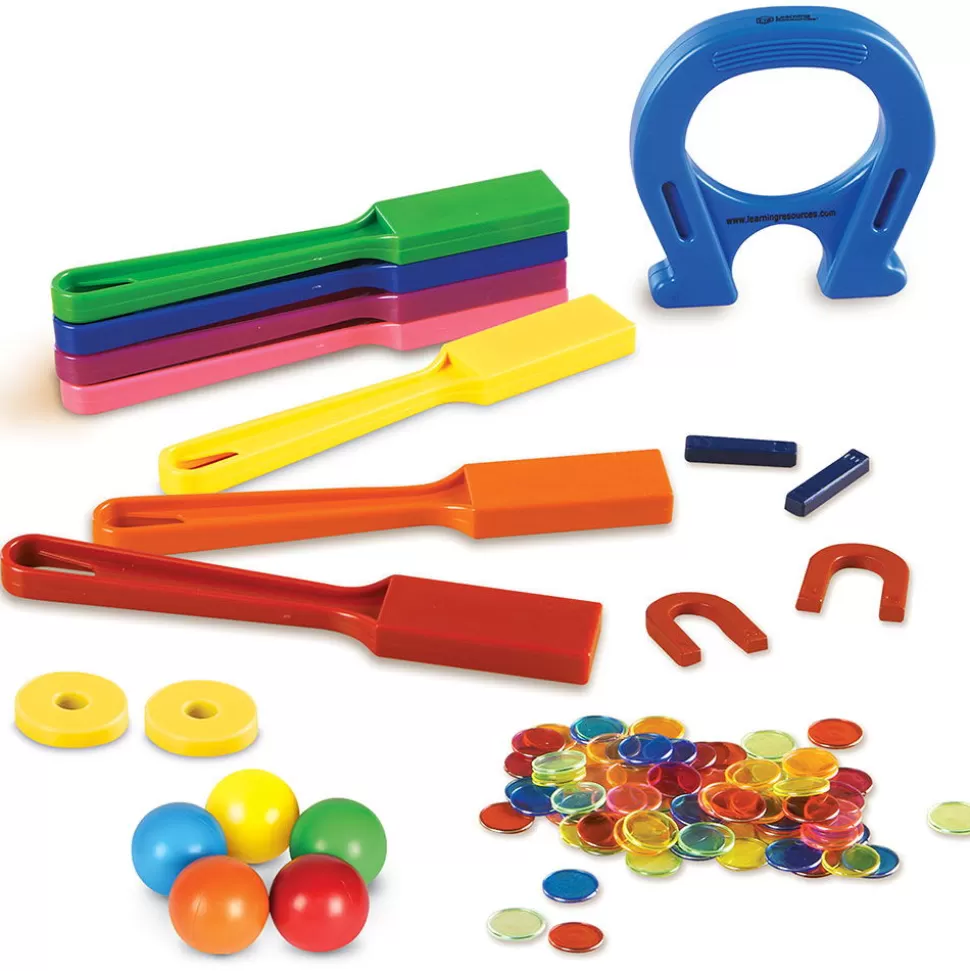 Learning Resources Magnetisch Speelgoed^Activiteitenset - Magnetenlaboratorium, 119-Delig