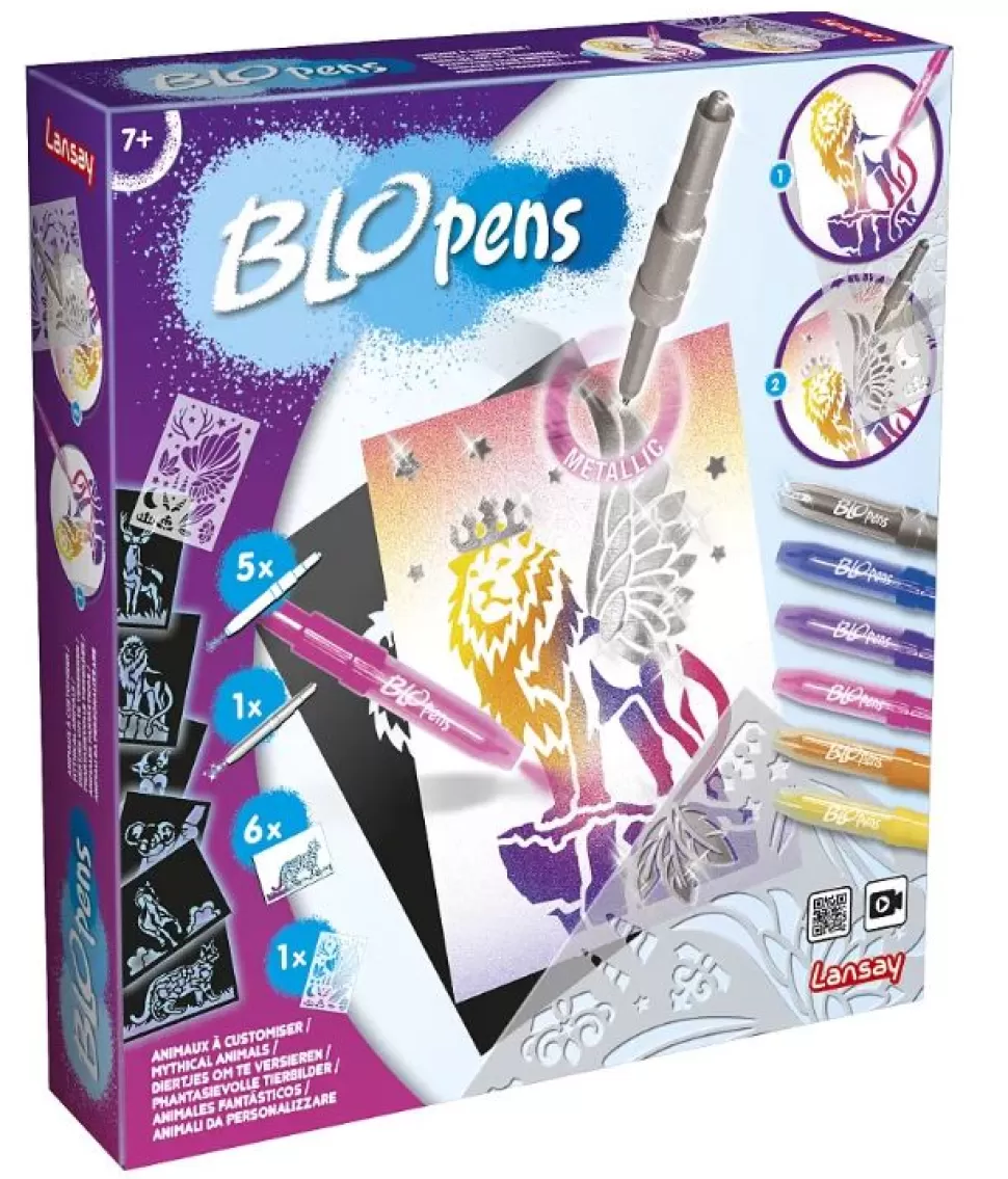 Blopens Tekenen & Verven^Airbrush Activiteitenpakket - Fantasiefiguren