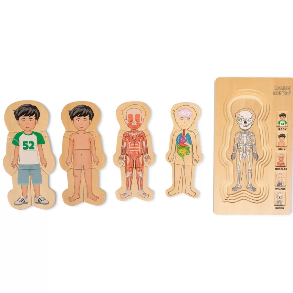 MaMaMeMo Puzzel^Anatomie Puzzel, Jongen