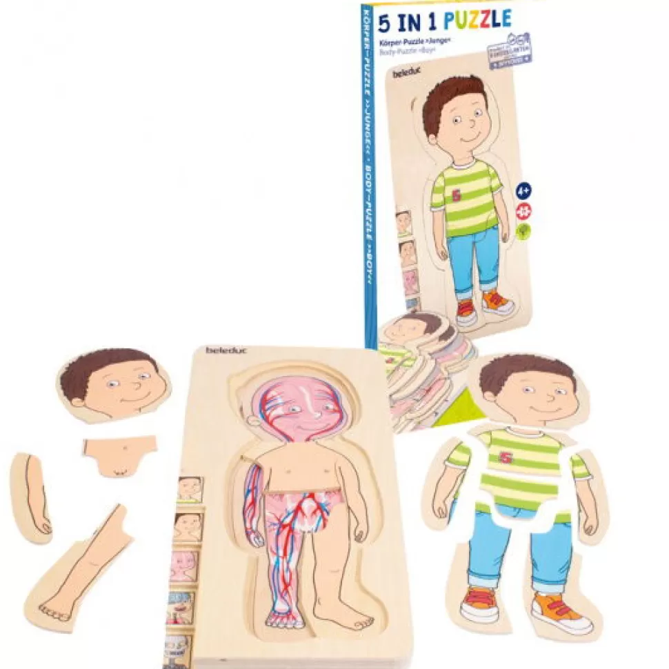 Beleduc Anatomische Puzzel - Kleine Jongen