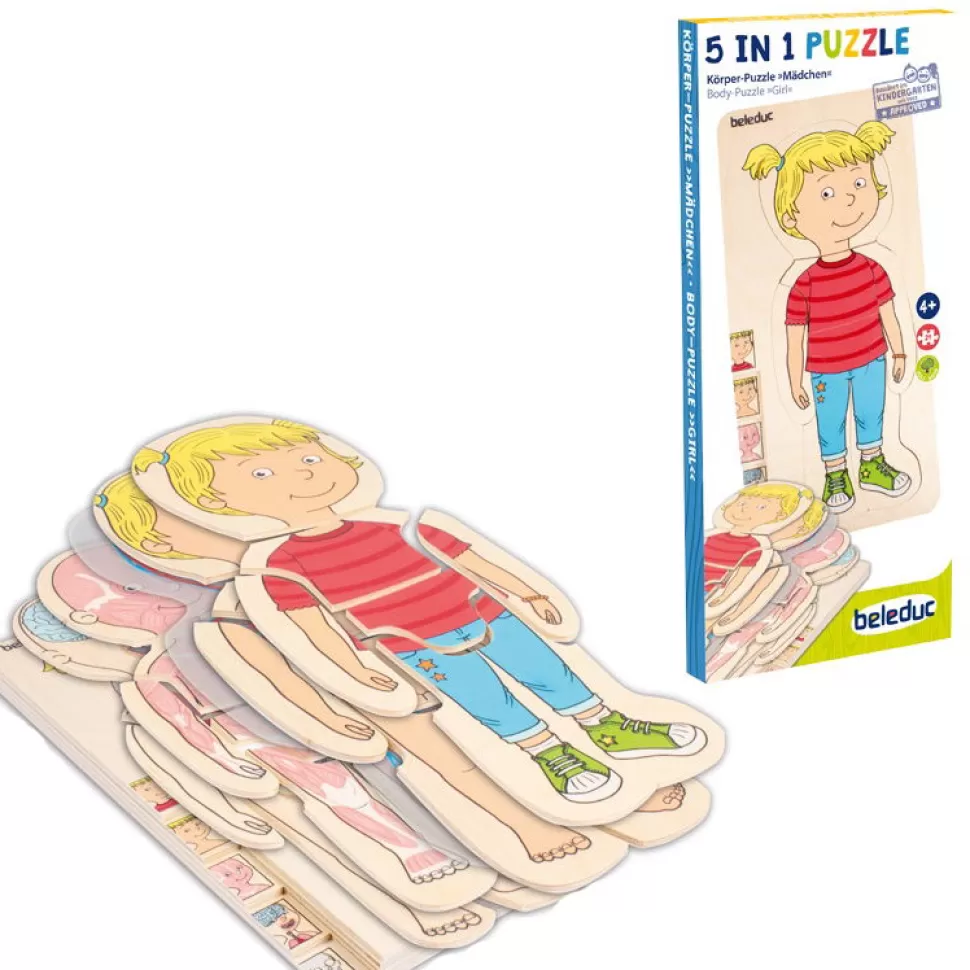 Beleduc Puzzel^Anatomische Puzzel - Kleine Meid