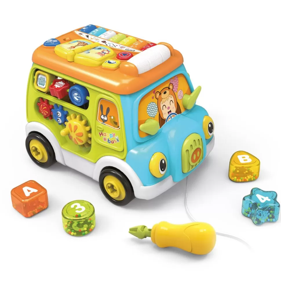 Scandinavian Baby Products Sorteren & Stapelen^Baby Speel Bus - Activiteiten