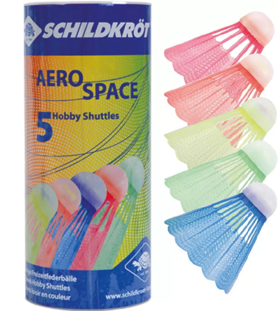 Schildkröt Badmintonshuttle Van Plastic, 5 St