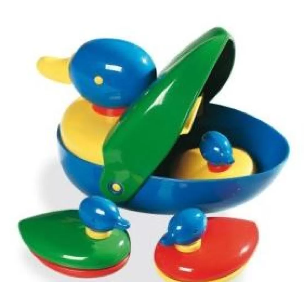 ambi Toys Badspeelgoed^Badspeelgoed - Mama-Eend Met Kuikentjes