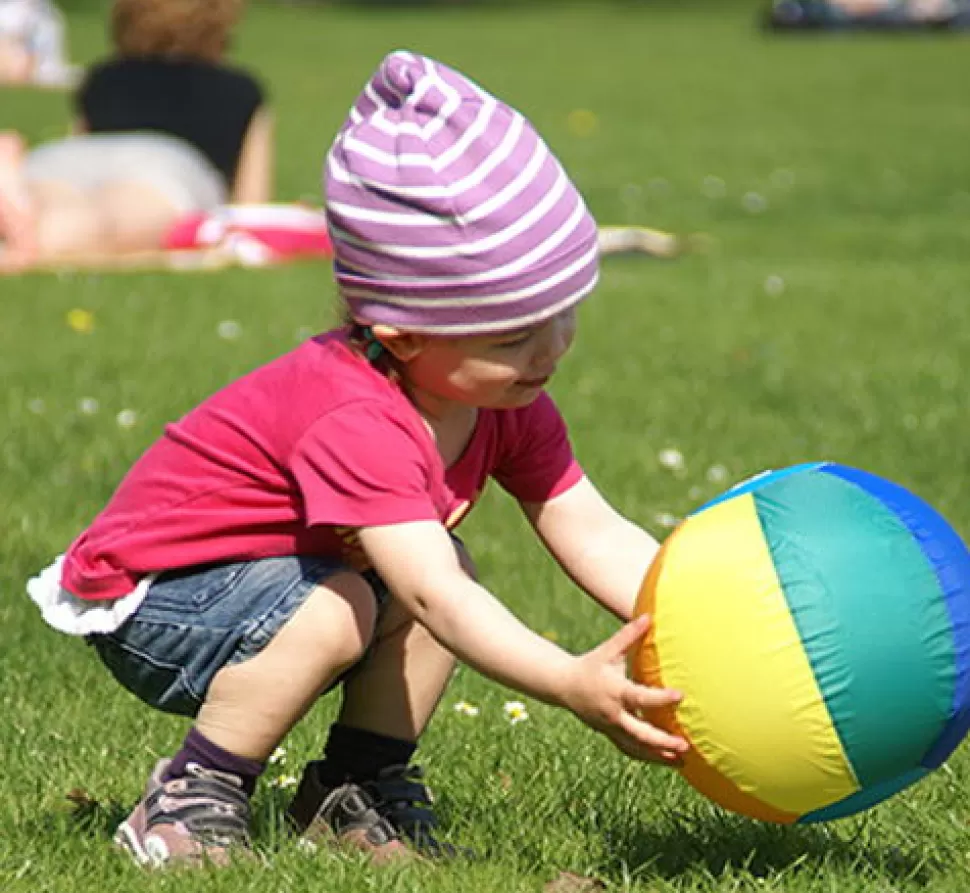 * Zand- & Strandspeelgoed^Ballonbalmet Hoesje - Medium