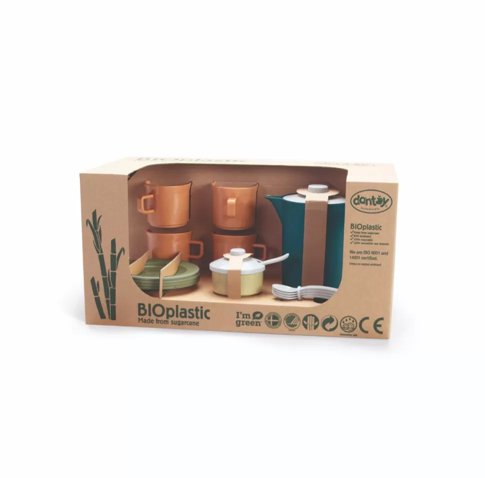 Dantoy Zand- & Strandspeelgoed^Bio Koffie Set, 17 Delen