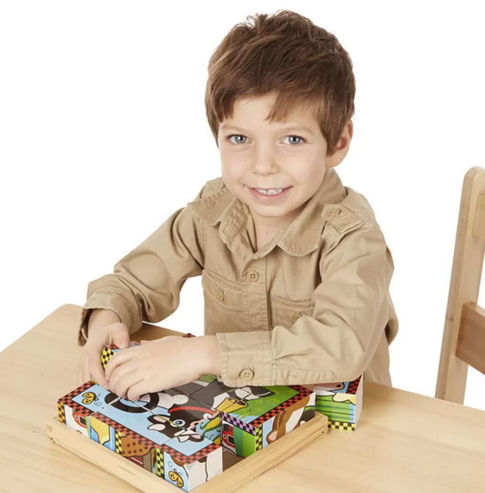 Melissa and Doug Blokkenpuzzel - Boerderijdieren