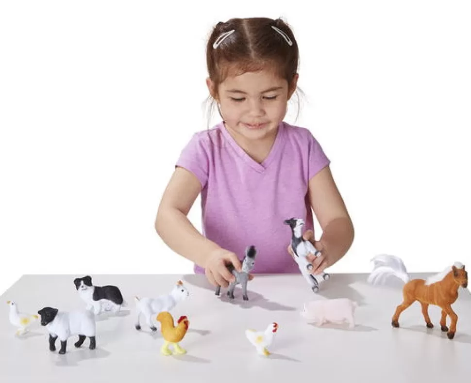 Melissa and Doug Boerderijdieren 10 Stk.