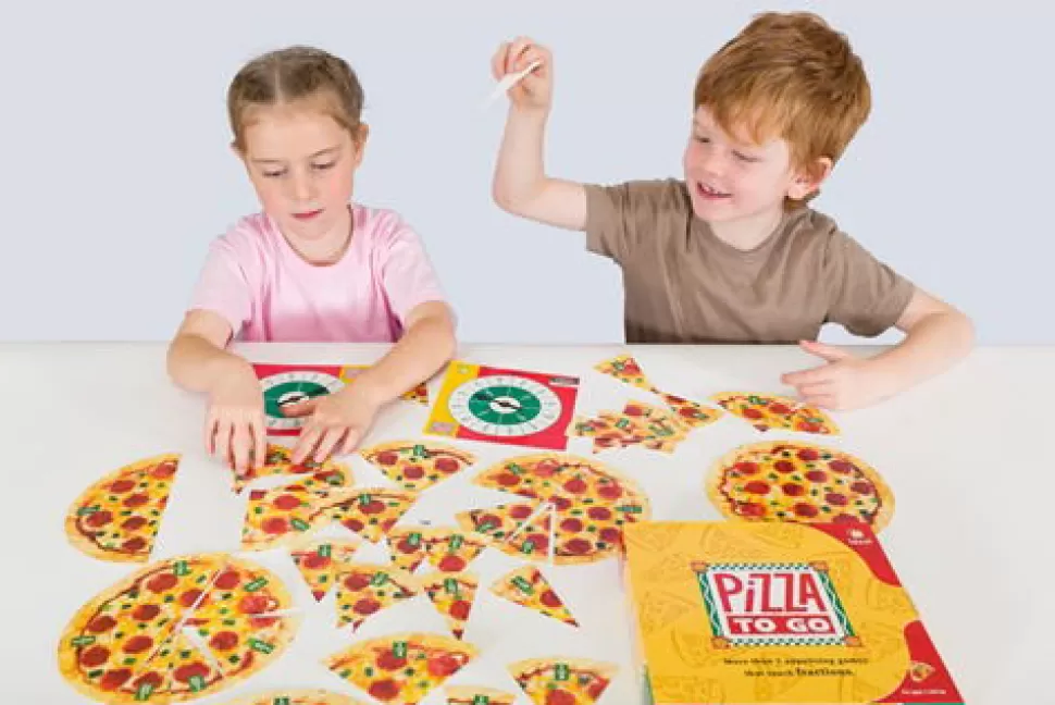 Educational Advantage Spelletjes^Breukenspel - Pizza To-Go