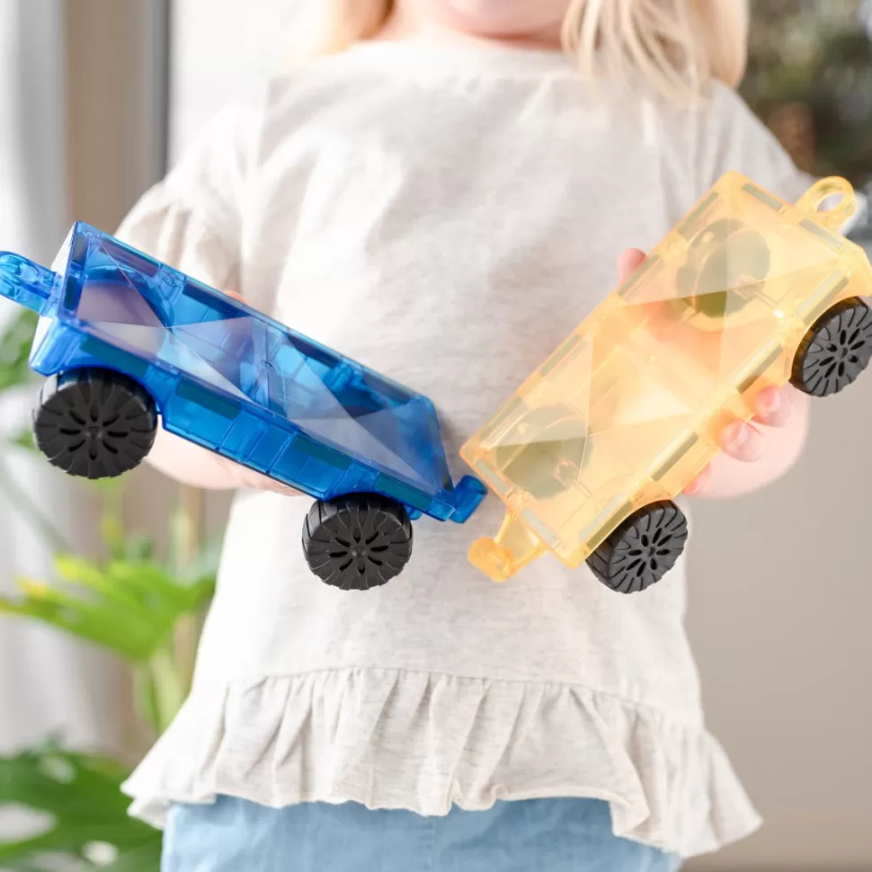 Connetix Magnetisch Speelgoed^ | Rainbow - Car Pack, 2 Stk