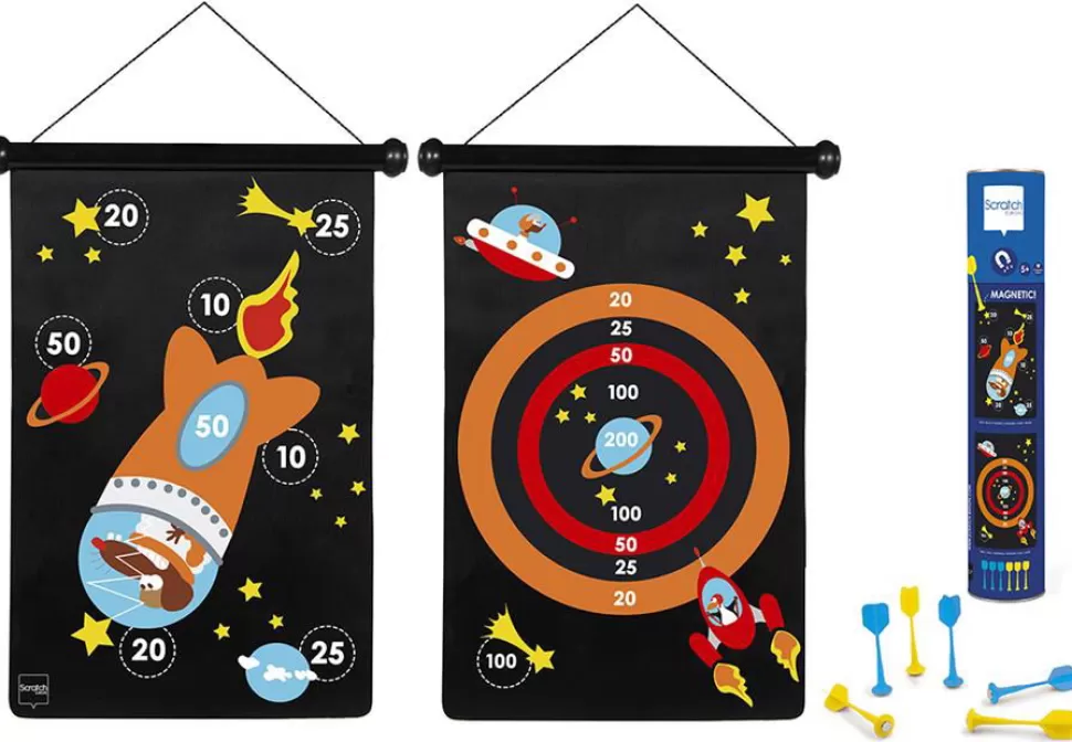 Scratch Dartspel - Magnetisch - Groot - De Ruimte