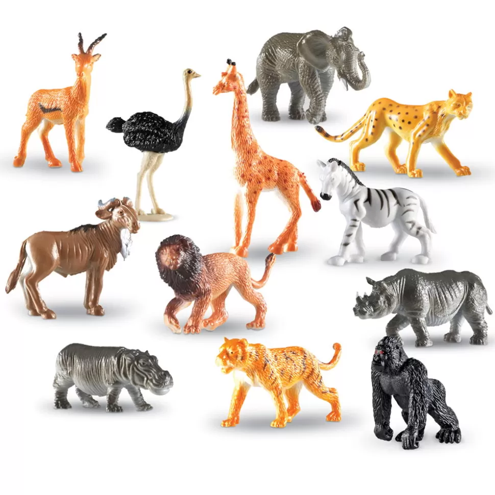 Learning Resources Dierfiguren - Jungledieren, 60-Delig