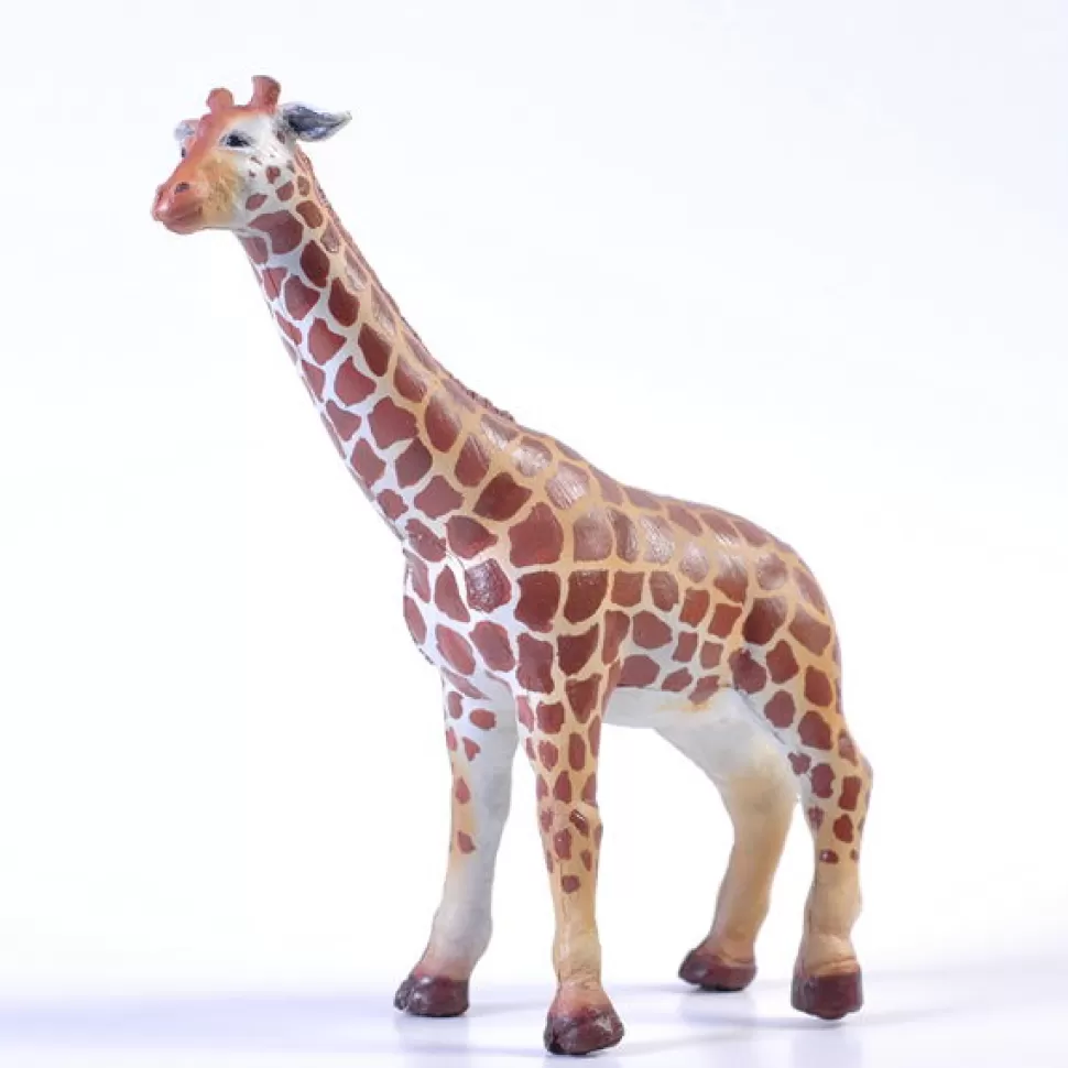 Green Rubber Toys Speelgoed Dieren^Giraffe Van Natuurrubber