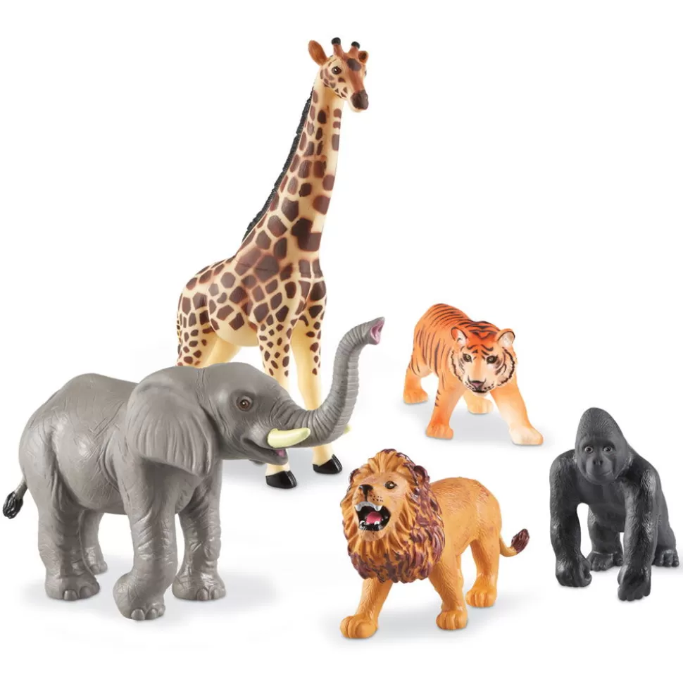 Learning Resources Grote Jungledieren, 5 Stk