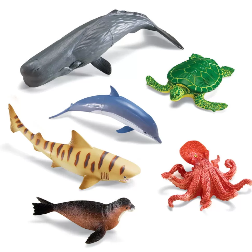 Learning Resources Speelgoed Dieren^Grote Zeedieren, 6 Stk