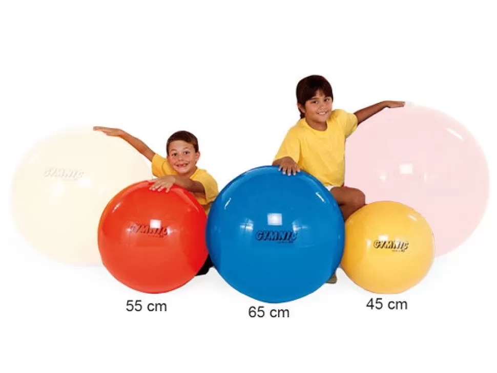 Gymnic Motoriek Speelgoed^Gymnastiekbal - Blauw - 65 Cm