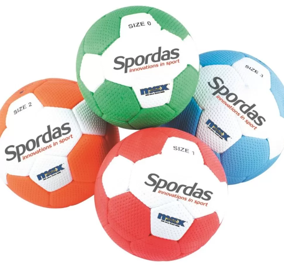 Spordas Handbal Bal - Groen/Wit, Mt 0