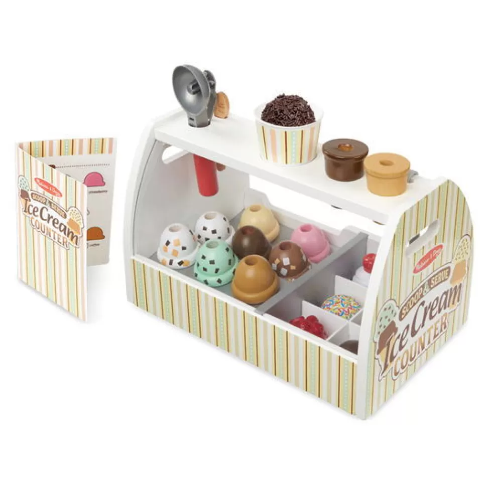 Melissa and Doug Speelkeuken & Speelgoed Eten^Houten Ijssalon