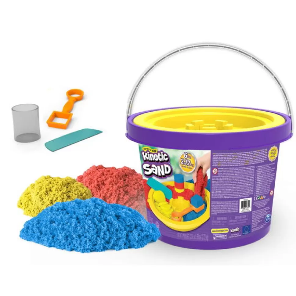 Kinetic Sand Speelzand^® -Incl. Emmer + Gereedschap - 2,7 Kg