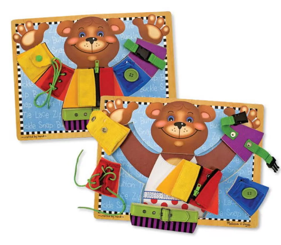 Melissa and Doug Puzzel^Kleed-Mij-Aan Oefenplaat