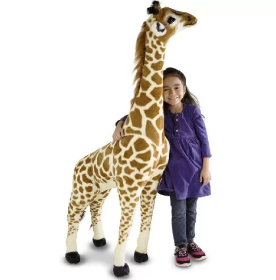 Melissa and Doug Knuffel Giraffe - Plush