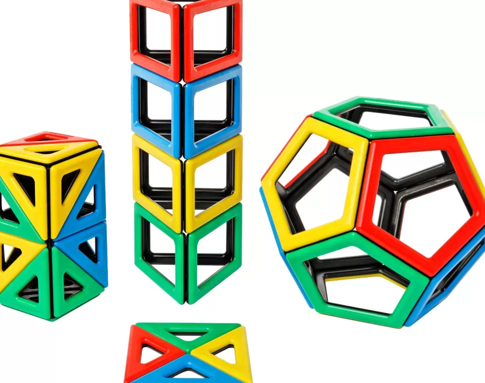 Polydron Magnetisch Speelgoed^Mag - Extra Figuren - 48 Delen