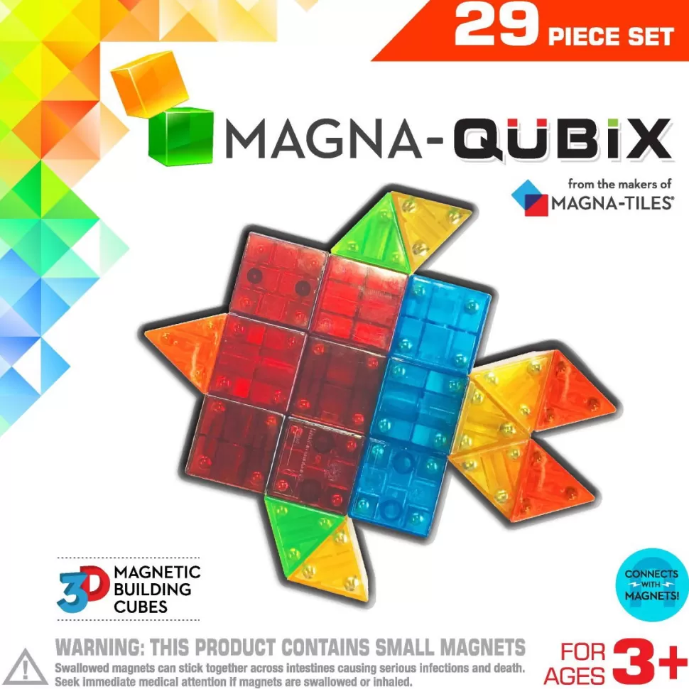 Magna-Tiles Magnetisch Speelgoed^Magna-Qubix - 29 Stk