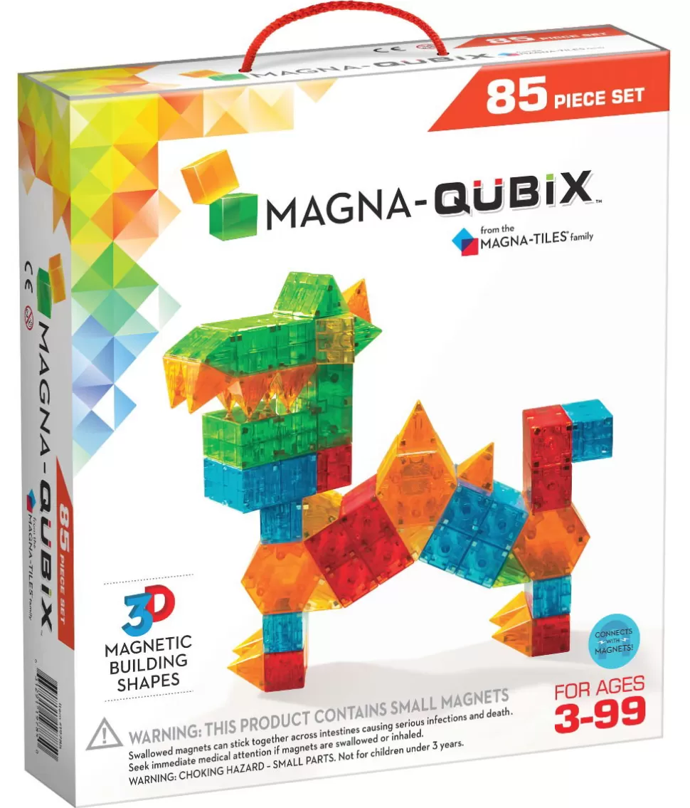 Magna-Tiles Constructiespeelgoed^Magna-Qubix - 85 Stk