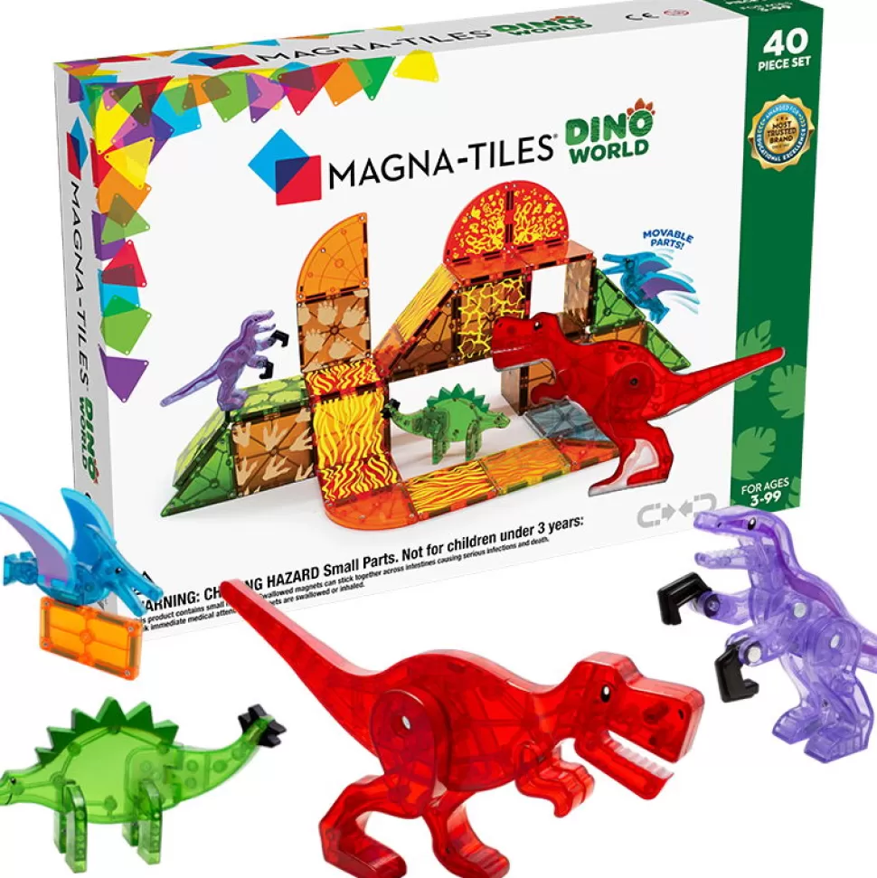 Magna-Tiles | Dino World, 40 St