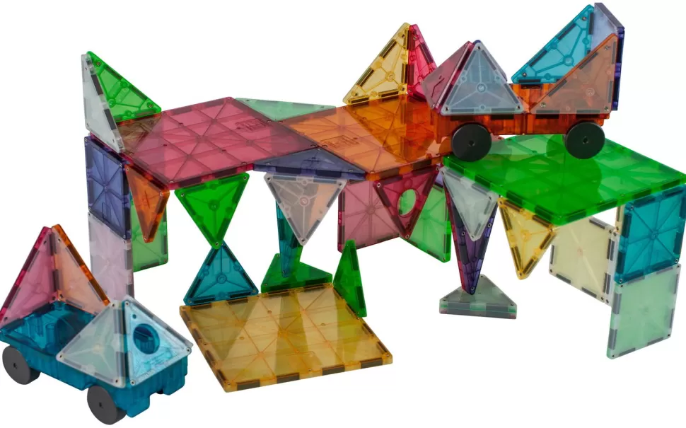 Magna-Tiles Magnetisch Speelgoed^ - Grand Prix - 50 Stk