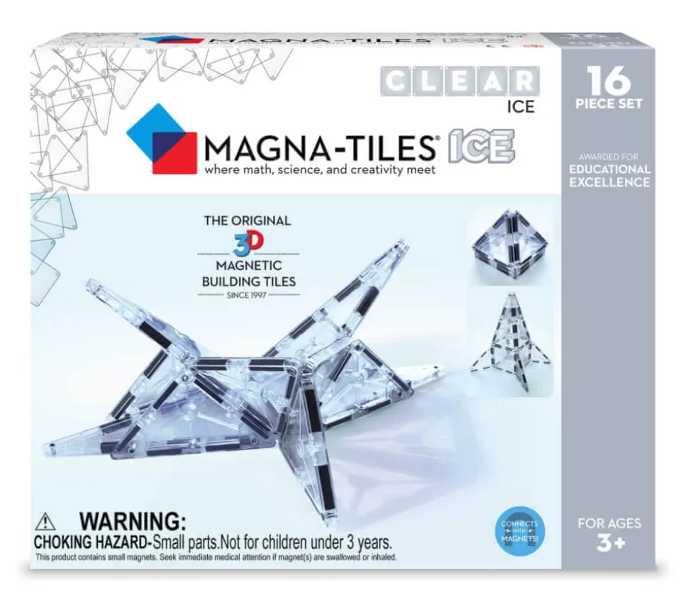 Magna-Tiles Magnetisch Speelgoed^ - Ice - 16 Stk