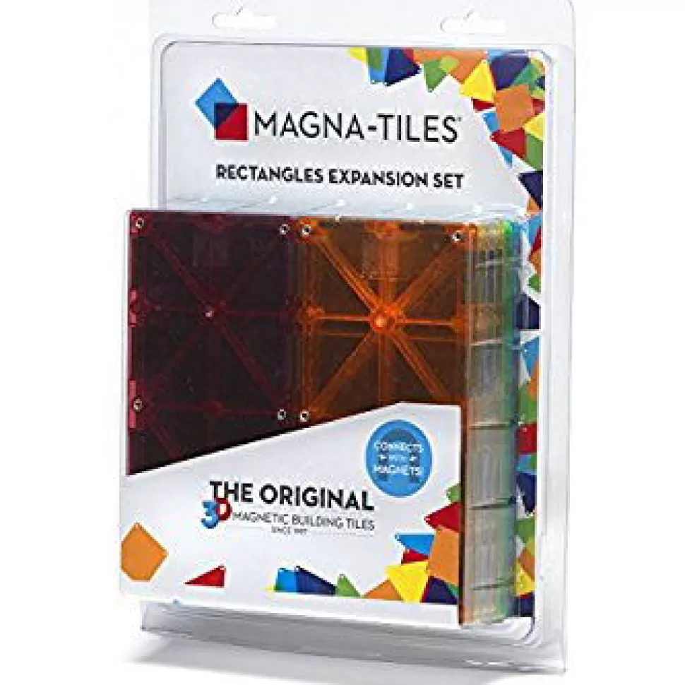 Magna-Tiles Magnetisch Speelgoed^ - Rechthoek - 8 Stk