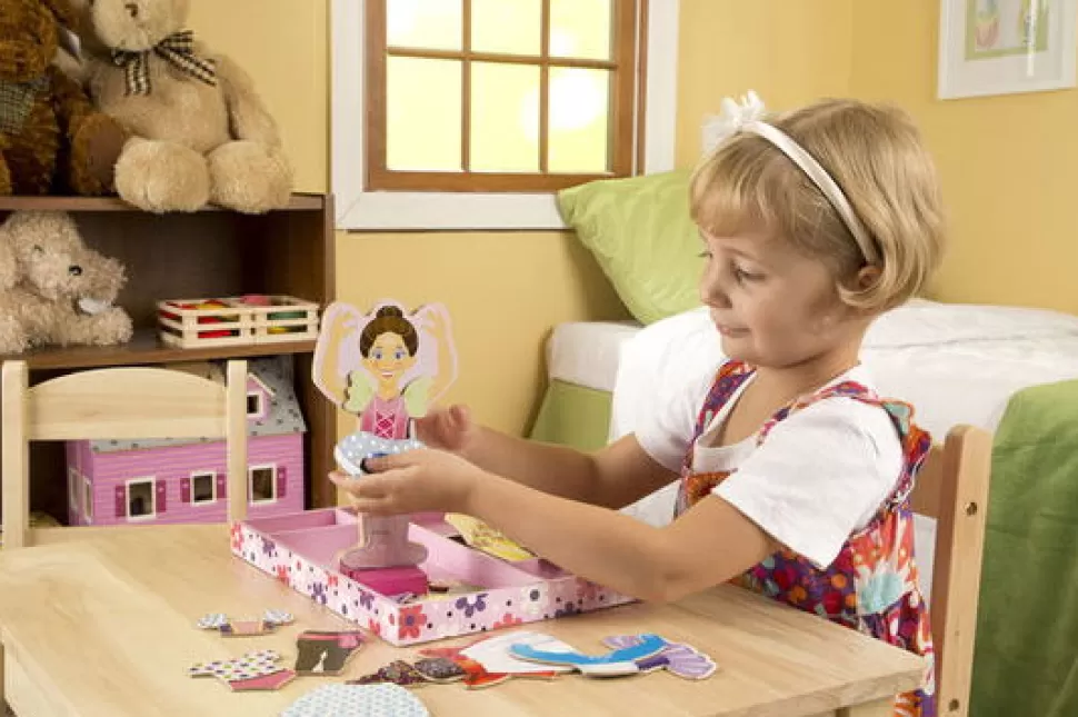 Melissa and Doug Magnetische Aankleedpop, Ballerina