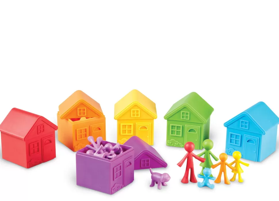 Learning Resources Sorteren & Stapelen^Mijn Familie Sorteer Set - Hier Wonen Wij