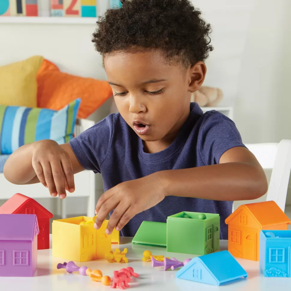 Learning Resources Sorteren & Stapelen^Mijn Familie Sorteer Set - Hier Wonen Wij