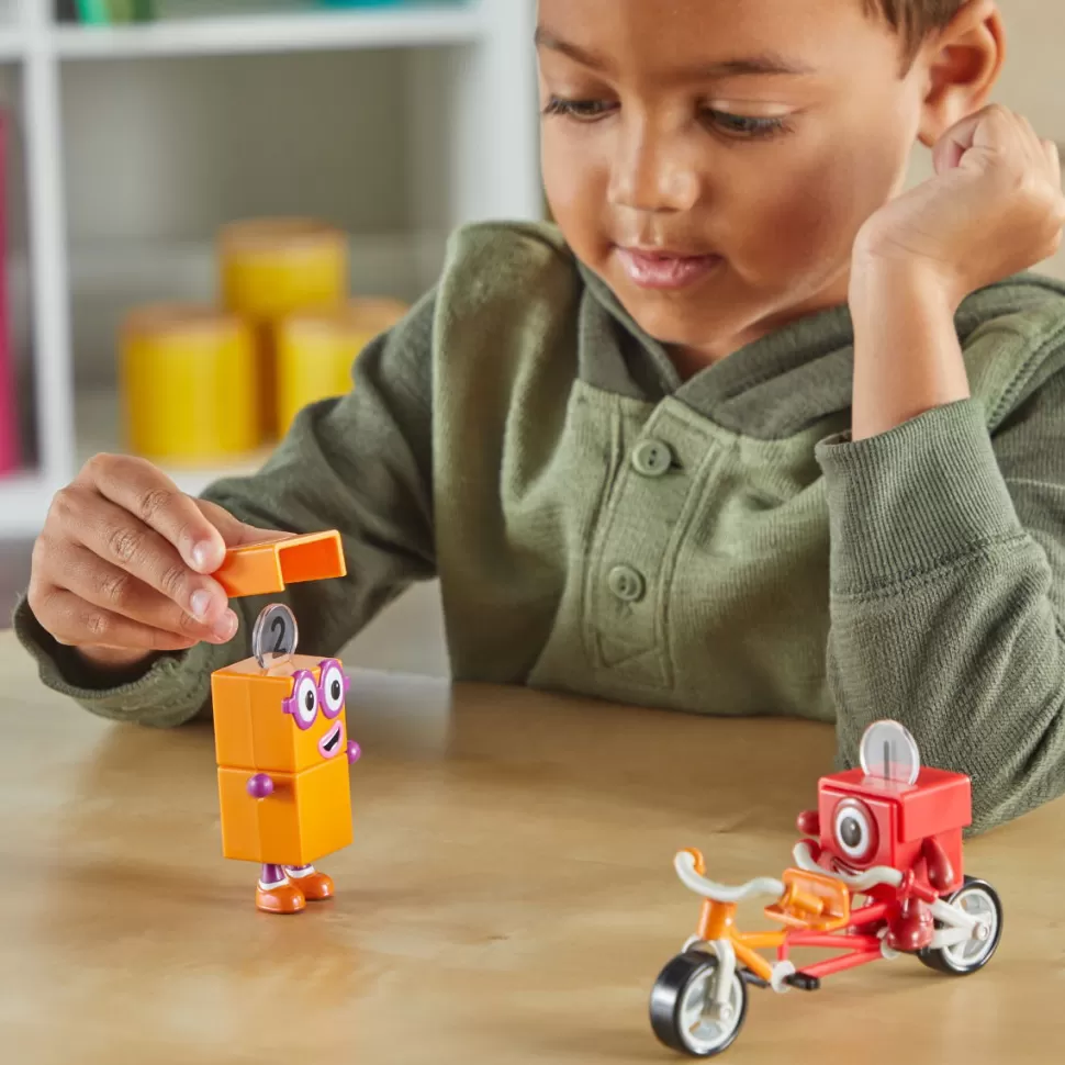 Learning Resources Poppenhuis & Speelsets^Numberblocks - Een En Twee Gaan Fietsen