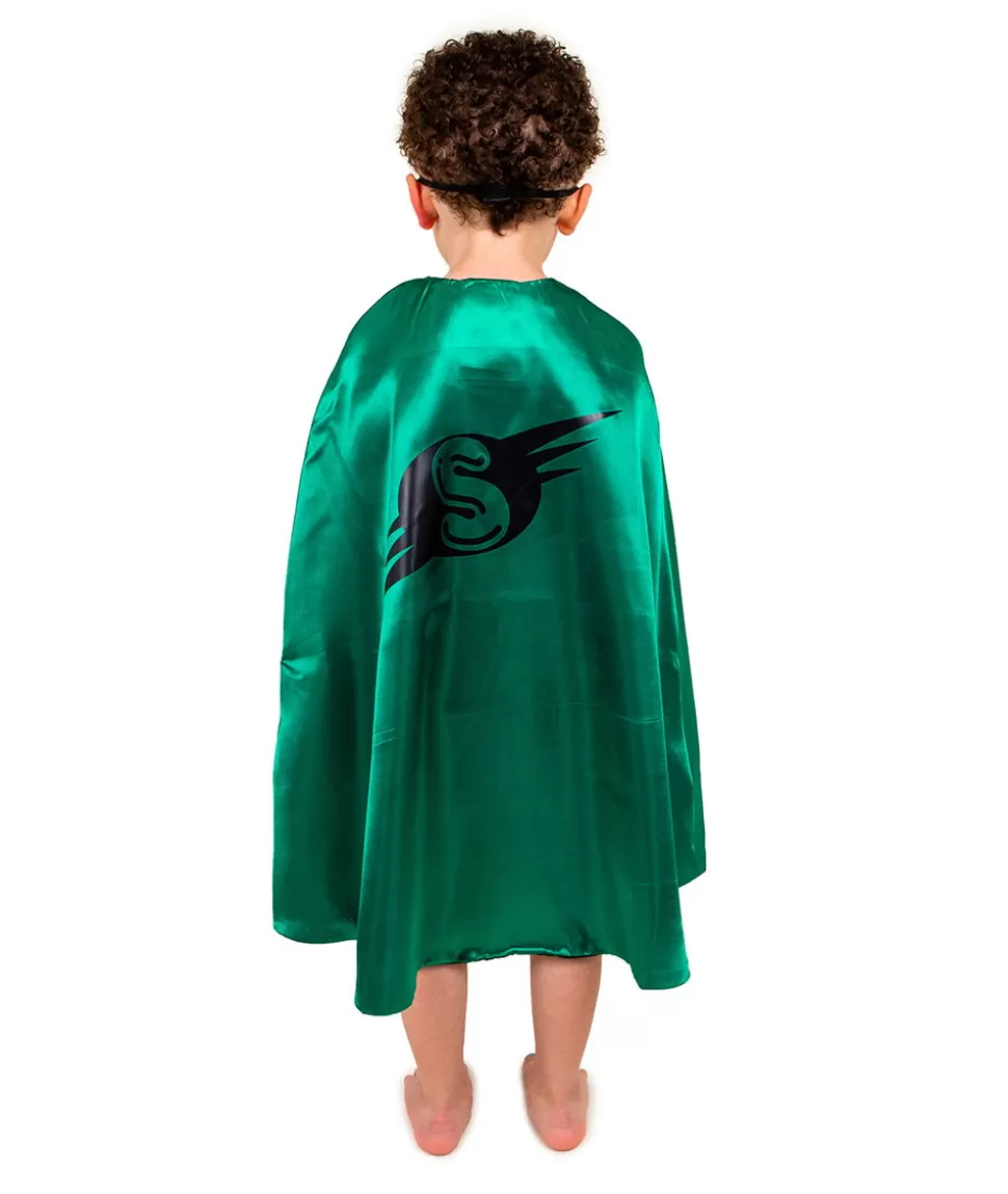 Pretend to Bee Omkeer Cape Groen/Zwart Superheld (3-7 Jaar)