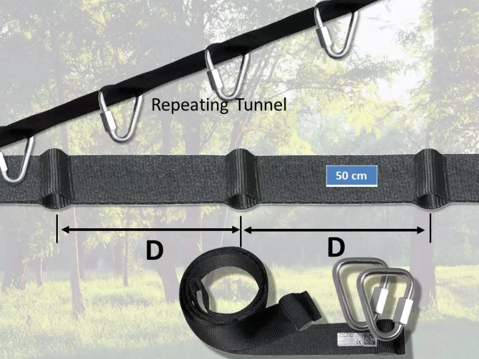 * Ophangsysteem Voor Boomschommels - Riem 400 Cm