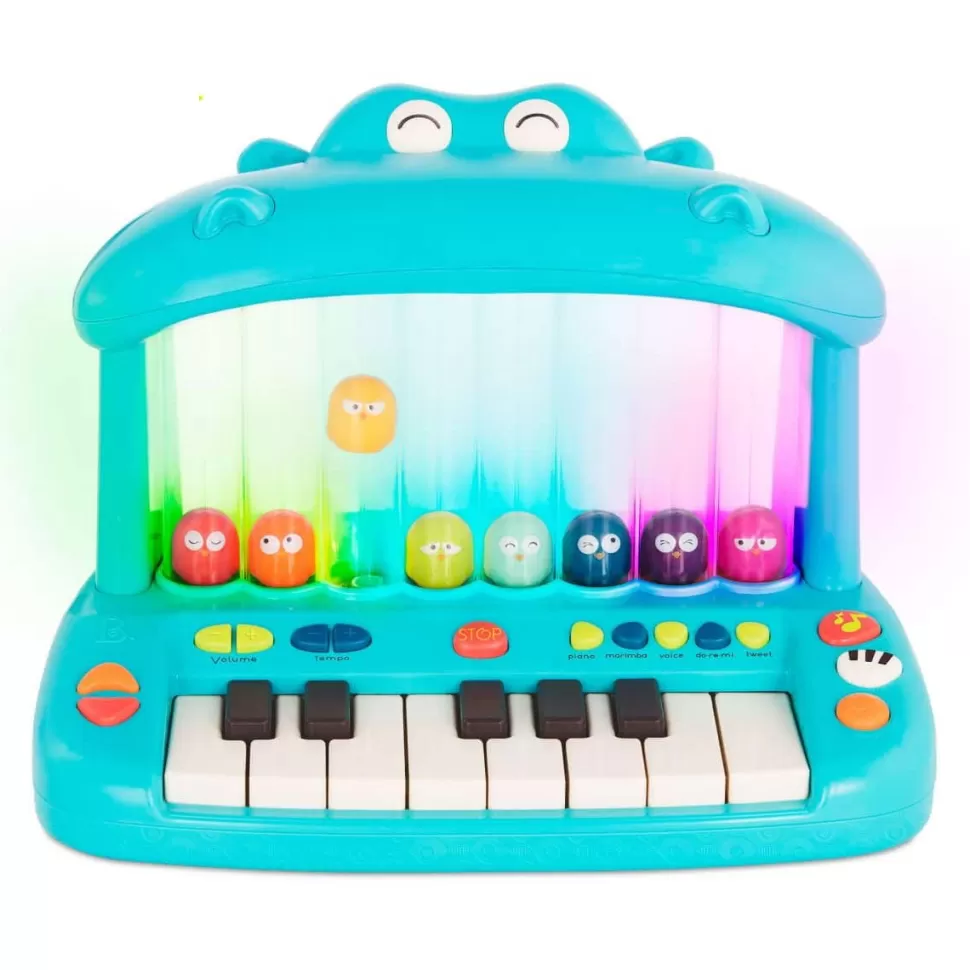 B. Toys Piano - Nijlpaard Met Licht En Geluid