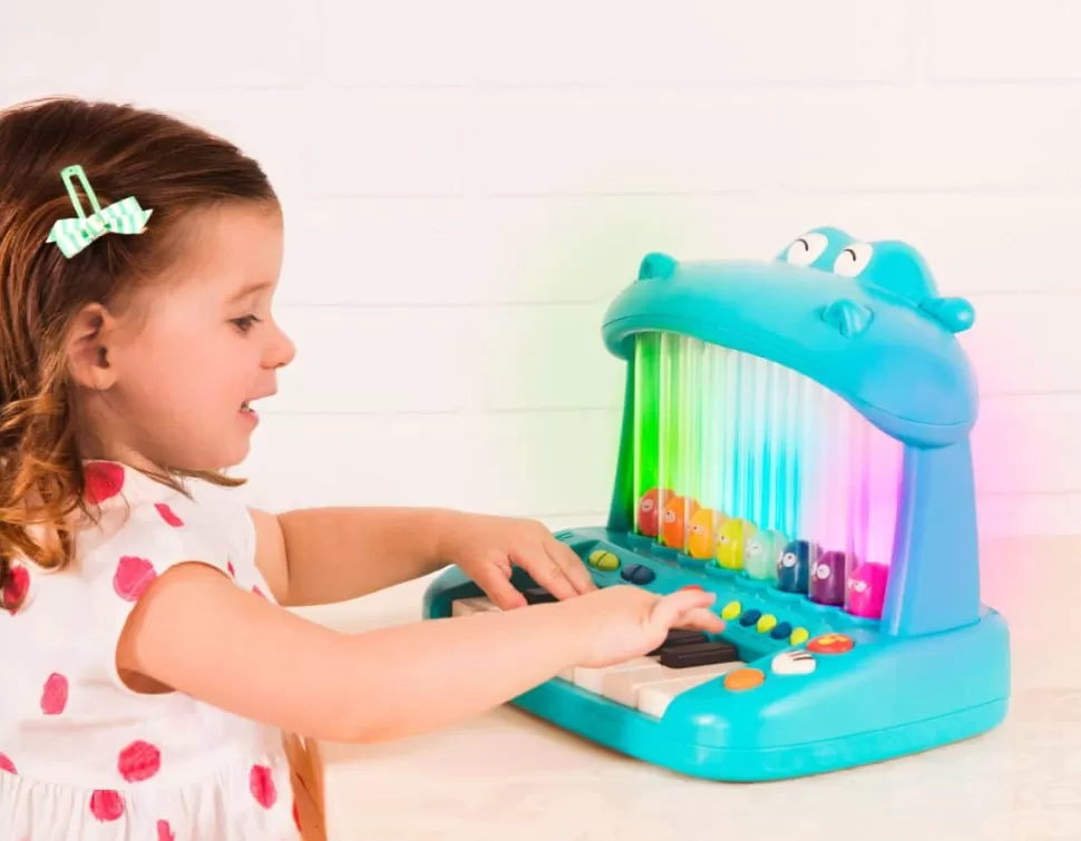 B. Toys Piano - Nijlpaard Met Licht En Geluid