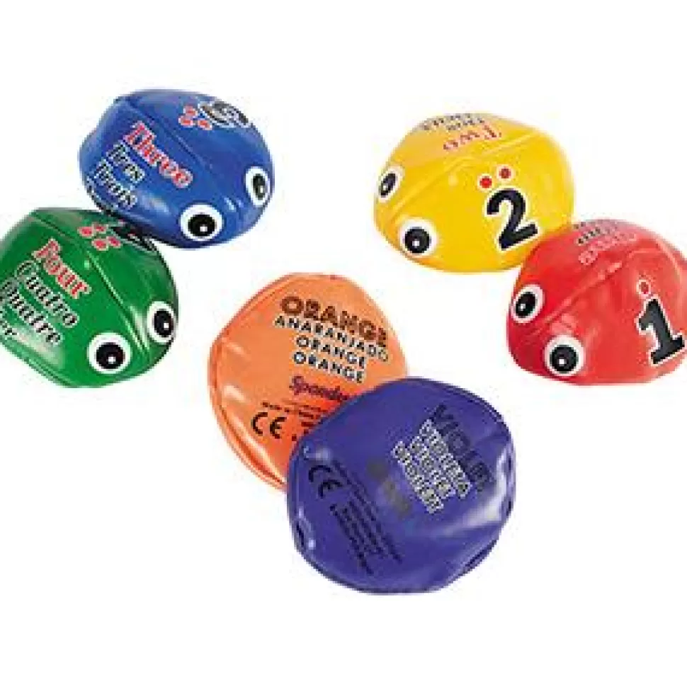 Spordas Ballen^Pittenzakjes Jongleren 'Autootjes' - Set 6 Kleuren