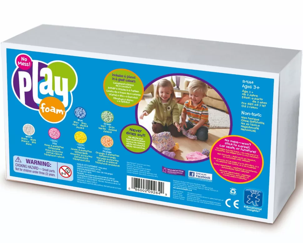 Learning Resources Sensorisch Speelgoed^Playfoam - Jumbo Pakkeet - 6 Kleuren