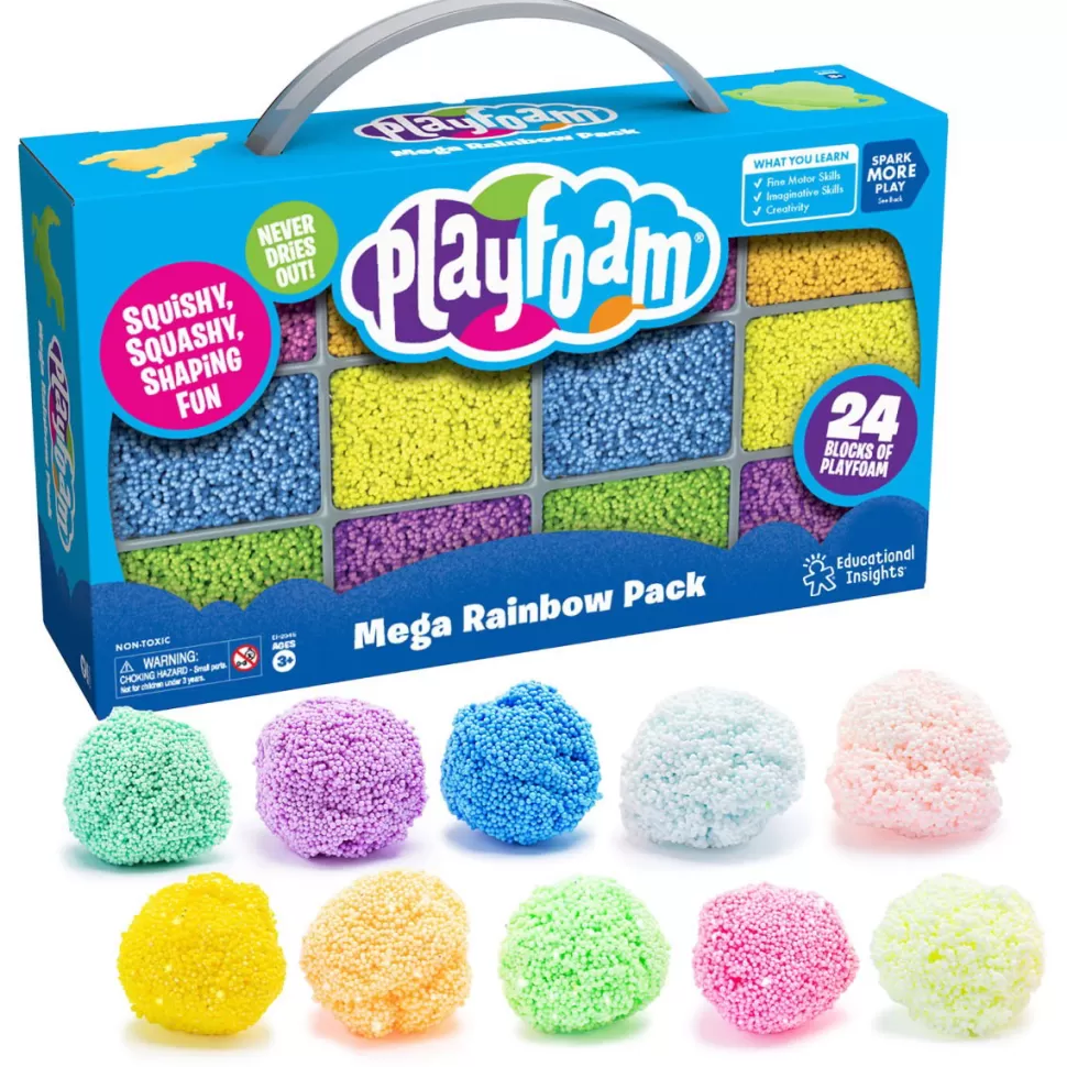 Learning Resources Sensorisch Speelgoed^Playfoam - Mega-Set Met Glitter & Glow-In-The-Dark