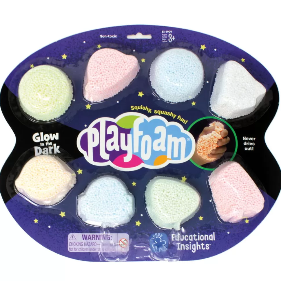 Learning Resources Playfoam - Pakket Met 8 Glow-In-The-Dark Kleuren