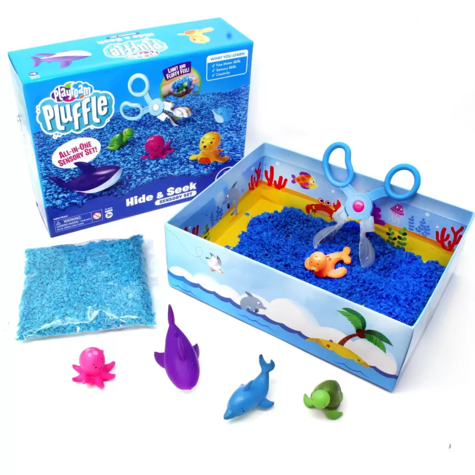 Learning Resources Speelzand^Playfoam Pluffle - Graaf & Zoek-Set, Diepzeedieren